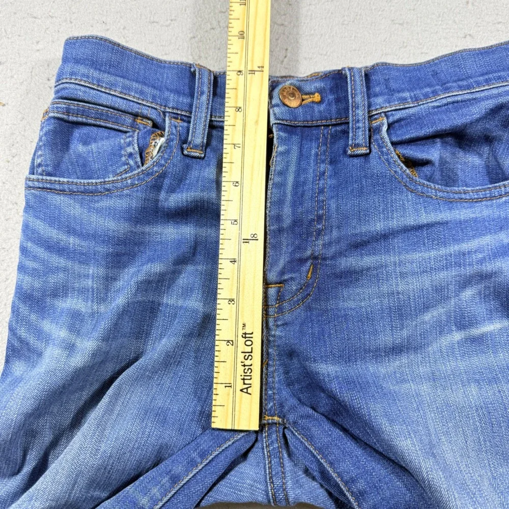 Madewell Roadtripper Skinny Jeans Womens 25 Medium Wash Stretch Denim Blue Pants